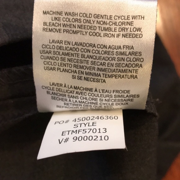 New ELLEN TRACY Charcoal Wide Leg Signature Trouser Size 4 - Picture 9 of 11